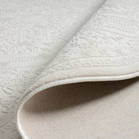 Thumbnail for Grande Jacquard Rug - Ivory - 160x230