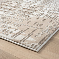 Thumbnail for Grande Jacquard Rug - Taupe - 160x230