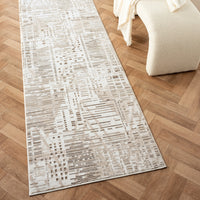 Thumbnail for Grande Jacquard Rug - Taupe - 160x230