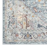 Thumbnail for Ornate Persian Vintage Rug - Blue - 160x230