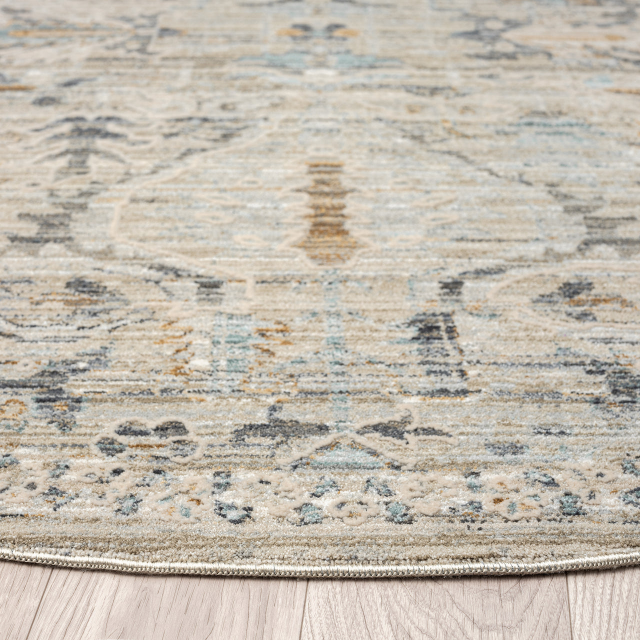 Aubre Contemporary Area Rug - Taupe - 160x240