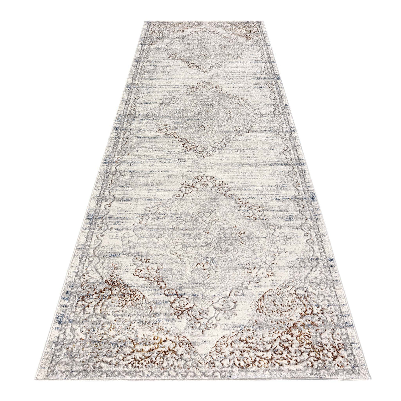 Luxe Vintage Textured Rug - Cream - 200x200