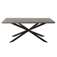 Thumbnail for Dining Delight: Rectangular Table and Navy Velvet Chairs Dining Set