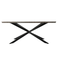 Thumbnail for Dining Delight: Rectangular Table and Navy Velvet Chairs Dining Set
