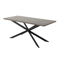 Thumbnail for Dining Delight: Rectangular Table and Navy Velvet Chairs Dining Set