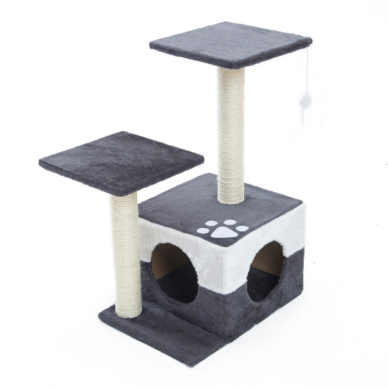 Cat Tree Multi Level Scratcher MONO 69cm GREY