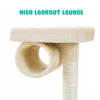 Thumbnail for Cat Tree Multi Level Scratcher MAPLE 140cm BEIGE