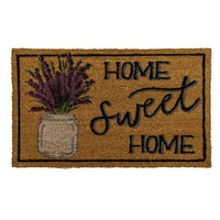 Thumbnail for YES4HOMES 2 x Sweet Home mat Doormat for Front Door Entryway Outdoor Floor mat Cursive Natural Coconut Coir Mat