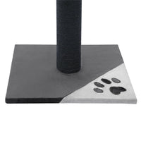 Thumbnail for Grey Cat Scratching Tree Scratcher Post Pole Furniture Gym House