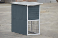 Thumbnail for YES4PETS L Double Storey Rabbit Hutch Guinea Pig Cage , Ferret cage W Pull Out Tray