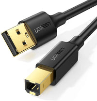 Thumbnail for UGREEN USB 2.0 A Male to B Male Printer Cable 3m (Black) 10351