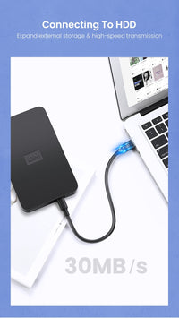 Thumbnail for UGREEN 10353 USB-A to Mini-USB Cable 0.25M