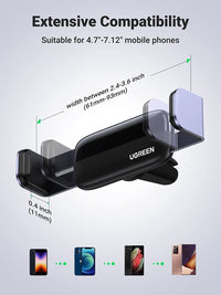 Thumbnail for UGREEN 10422 Vehicle Air Vent Phone Holder