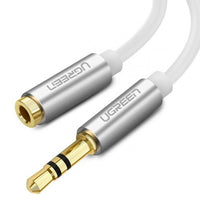 Thumbnail for UGREEN 10778 3.5mm Male to 3.5mm Female Extension Cable 5m (White)