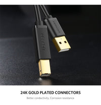 Thumbnail for UGREEN 20846 USB 2.0 Printer Cable 1M