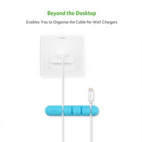 Thumbnail for UGREEN Cable Organizer (2pcs/pack) - Blue (30484)