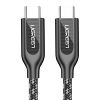 Thumbnail for UGreen Type C Male to Type C Male  3A Zinc alloy Data cable 1.5M 50225