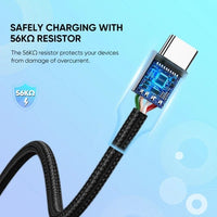 Thumbnail for UGREEN 60126 UGREEN USB A to C Quick Charging Cable 1M