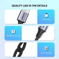 Thumbnail for UGREEN 60126 UGREEN USB A to C Quick Charging Cable 1M