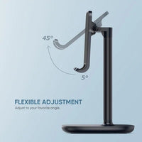 Thumbnail for UGREEN 60324 Adjustable Desktop Phone Stand (Black)