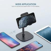 Thumbnail for UGREEN 60324 Adjustable Desktop Phone Stand (Black)