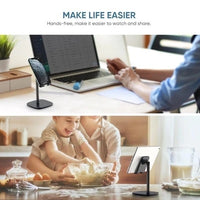 Thumbnail for UGREEN 60324 Adjustable Desktop Phone Stand (Black)