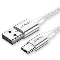 Thumbnail for UGREEN 60409 USB-A to USB-C Charging Cable 3M (Silver White)