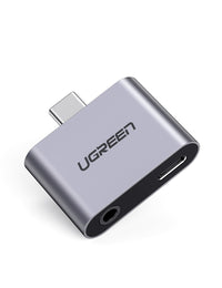 Thumbnail for UGREEN 70312 2-in-1 USB C to C and 3.5mm Adapter