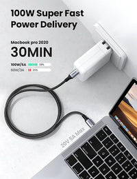 Thumbnail for UGREEN 70429 USB-C to USB-C PD Fast Charging Cable 2M