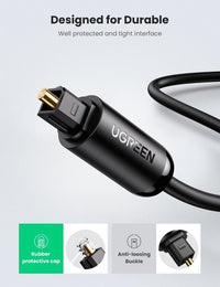 Thumbnail for UGREEN 70891 Fiber Optical Audio Cable 1.5M