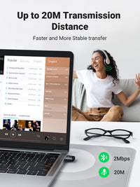 Thumbnail for UGREEN 80890 Bluetooth 5.0 USB Adapter
