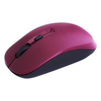 Thumbnail for CLiPtec SMOOTH MAX 1600DPI 2.4GHZ WIRELESS OPTICAL MOUSE - Maroon