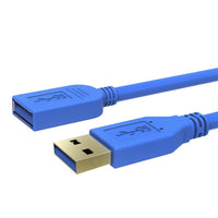 Thumbnail for Simplcom CA312 1.2M 4FT USB 3.0 SuperSpeed Extension Cable Insulation Protected Gold Plated