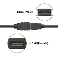 Thumbnail for Simplecom CAH305 0.5M High Speed HDMI Extension Cable UltraHD M/F (1.6ft)