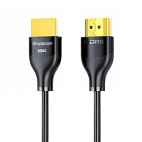 Thumbnail for Simplecom CAH510 Ultra High Speed HDMI 2.1 Cable 48Gbps 8K@60Hz Slim Flexible 1M