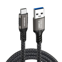 Thumbnail for Simplecom CAU510 USB-A to USB-C Data and Charging Cable USB 3.2 Gen2 10Gbps 1M