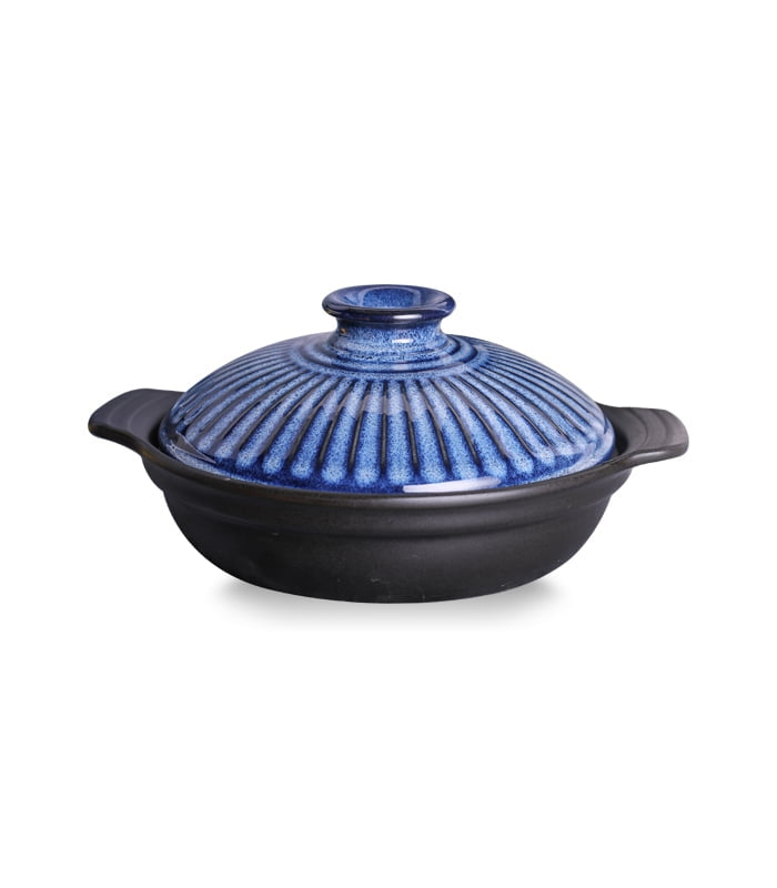 Color King Casserole with Lid Blue (2000ML)