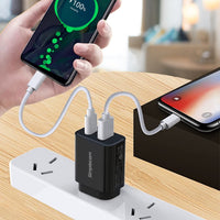 Thumbnail for Simplecom CU220 Dual Port PD 20W Fast Wall Charger USB-C + USB-A for Phone Tablet