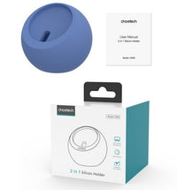 Thumbnail for CHOETECH H050-BL Magnetic Holder for iPhone 12/13/14 /15 Series and iWatch (Blue)