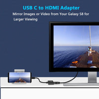 Thumbnail for CHOETECH HUB-M03 USB-C To HDMI Adapter(4K@60hz) with 60W PD Charging Port