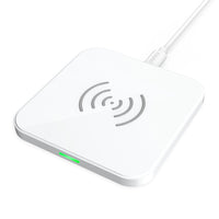 Thumbnail for CHOETECH T511-S Qi Certified 10W/7.5W Fast Wireless Charger Pad (White)