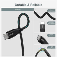 Thumbnail for CHOETECH XCC-1003 USB-C To USB-C Cable 1.2M