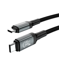 Thumbnail for CHOETECH XCC-1040 USB-C M to M 240W Super Fast Speed Gen3 Cable 1.2M