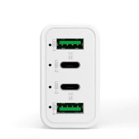 Thumbnail for 4-Port Car Charger (2 Ports PD + 2 Ports QC3.0 ) White