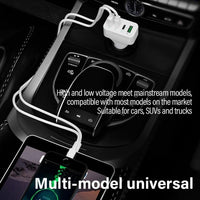 Thumbnail for 4-Port Car Charger (2 Ports PD + 2 Ports QC3.0 ) White