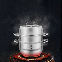 Thumbnail for Zhang Xiao Quan 28cm 3-Tier Steamer