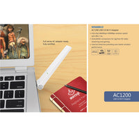 Thumbnail for WINSTAR WIRELESS AC1300M DUAL BAND USB 3.0 ADAPTER