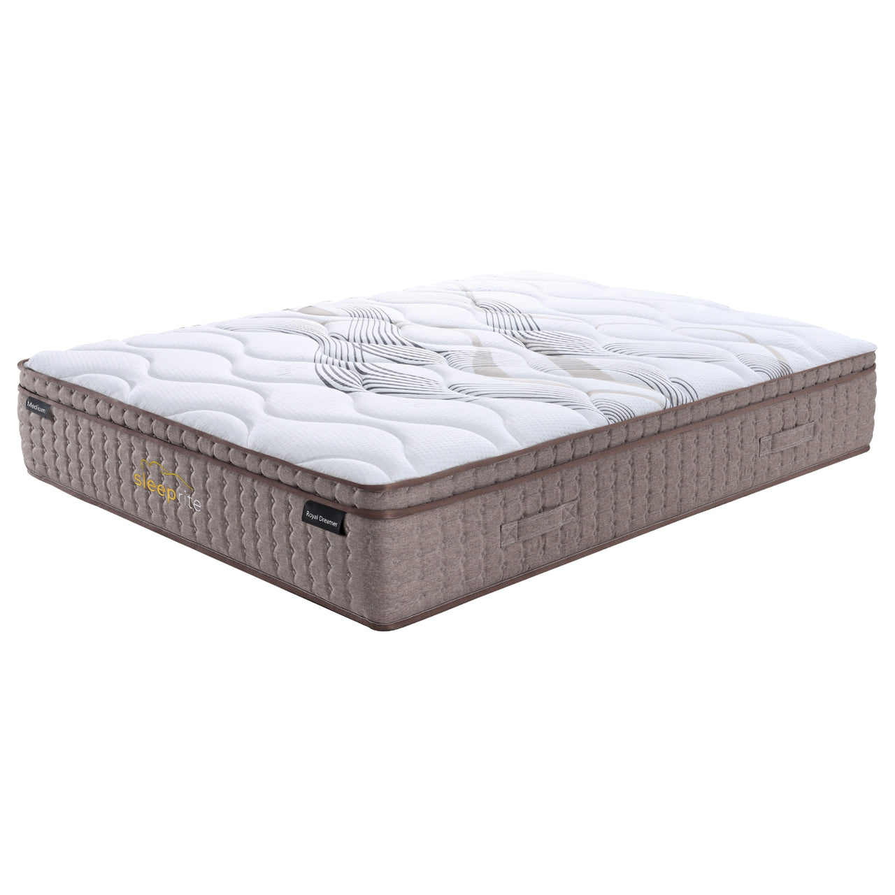 Royale Dreamer  Medium Mattress 30cm Luxury Top 7 Zones Pocket Spring - King