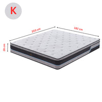 Thumbnail for Cloud Dreams King Size Pocket Spring Luxury Plush Top 28cm Mattress