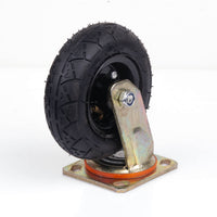 Thumbnail for 6 Inch Swivel Castor Caster Pneumatic Tyres Tyre Wheels Trolley Cart Wheelbarrow